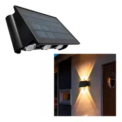 SOLARAY - LAMPARA SOLAR PARA EXTERIORES 4 OJOS DE BUEY