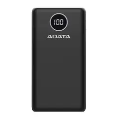 ADATA - Power Bank 20000mah Carga Rápida Qcpd P20000QCD Negro