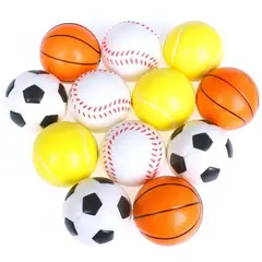 GENERICO - Pelotas Antiestrés Pequeña De Colores X6u Deportiva