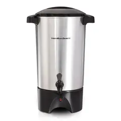 HAMILTON BEACH - Cafetera 45 tazas 40515 Plateado
