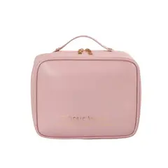 GENERICO - COSMETIQUERA NECESER ORGANIZADOR VIAJE MAQUILLAJE-ROSA