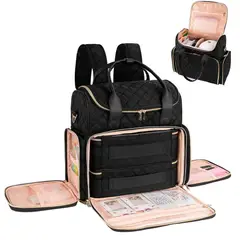 GENERAL - Bolso Grande Organizador Esmaltes Y Herramientas Uñas
