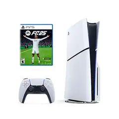 PLAYSTATION - Consola 5 Slim Disco 1TB Con Juego Fc 25 Fisico