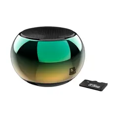 MOVISUN - BAFLE-PARLANTE BLUETOOTH 3W EGG NEO Dorado-Verde