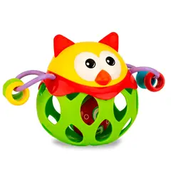 ENFANT'ASY - Mordedor Sonajero Bebe Con Silicona Estimulación Texturas