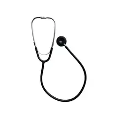 PRESTIGE - Fonendoscopio Sencillo Adulto Doble Campana Negro