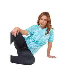 SANTANA - Camiseta Mujer Tie Dye