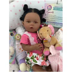 GENERICO - ❤ Bebe Reborn ❤ Maria ❤ Con Moñitos ❤