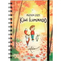 GENERICO - Kiwi Iluminado 2025. Agenda Anillada