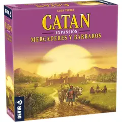 DEVIR - Juego De Mesa Catan Mercaderes Y Barbaros Expansión Adultos