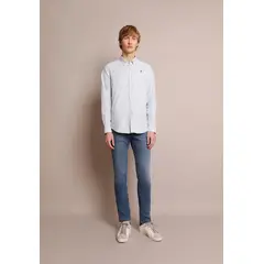 SCALPERS - Camisa oxford calavera Multicolor K24691SKYBLUESTRI