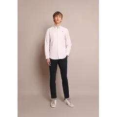 SCALPERS - Camisa oxford calavera Multicolor K24691PINKSTRIP