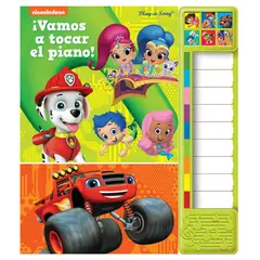 JUGANDO Y EDUCANDO - Libro De Piano Interactivo Nickelodeon Para Niños