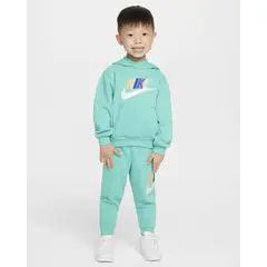 NIKE - SUDADERA CON CAPUCHA NIÑO PEQUEÑO CLUB FLEECE 76L135-EIG