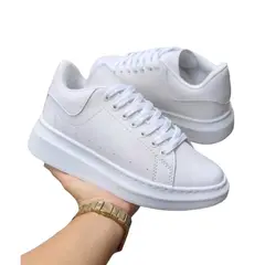 EVEGONZ - Zapatos Blancos Para Mujer Zapato Casual Cómodo