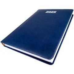 NORMA - Agenda Gerencial 2025 Siena Azul Oscuro Con Planeador