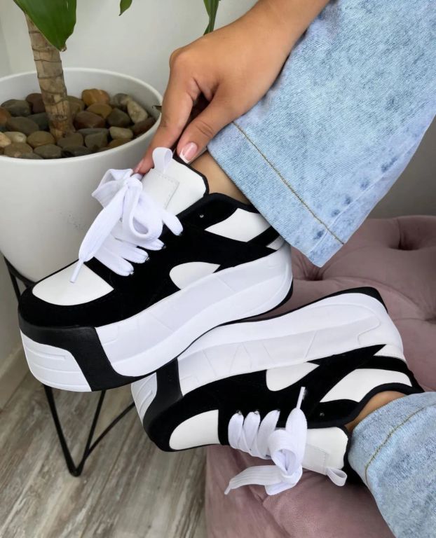 Imagen de Tenis de Plataforma Para Mujer Zapato Urban Moda