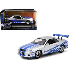 JADA TOYS - Carro Rapido & Furioso Brians Nissan Skyline 13 cm