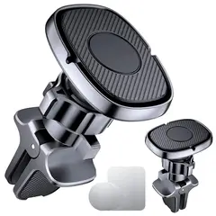 GENERICO - Soporte Iman Celular Carro Rejilla Magnético