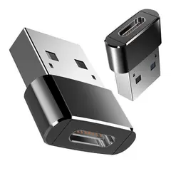 JALTECH - Convertidor Usb A Usb Tipo C - B579 Color Negro