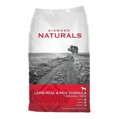 DIAMOND NATURALS - Adult Dog adulto cordero y arroz 18kg