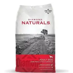 DIAMOND NATURALS - Adult Dog adulto cordero y arroz 9kg