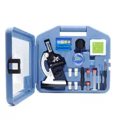 GENERICO - Microscopio Monocular Niños Didactico Kit 28 Piezas