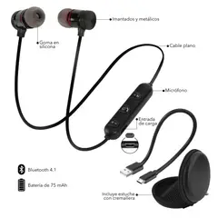 GENERICO - Audífonos Inalámbricos imantados