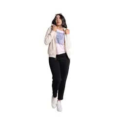 LEC LEE - Buzo para mujer color crudo