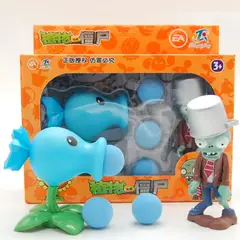 GENERICO - Figuras Plantas Vs Zombies Guisante Azul