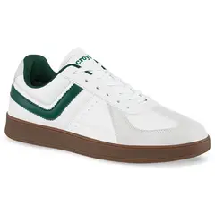 CROYDON - Tenis Casuales Pinal Blanco-Verde para Hombre