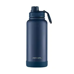 NOVUM - TERMO DEPORTIVO32 OZ/ 950 ML AZUL CON BASE SILICONA