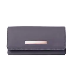 TOTTO - Billetera Adelaide 2 Con RFID Blocker Morada