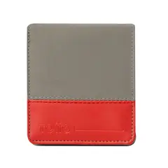 TOTTO - Billetera Dagoba 2.0 Con RFID Blocker Beige/Roja