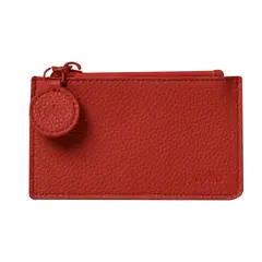 TOTTO - Portadocumentos de Viaje Soft con RFID Blocker Rojo