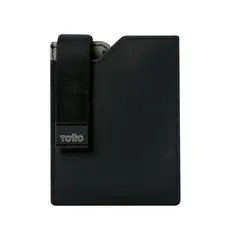 TOTTO - Portadocumentos Flapp 2.0 con RFID Negra