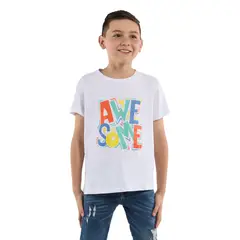 TOTTO - Camiseta para Niño Lotto 2 Blanca