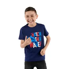 TOTTO - Camiseta para Niño Lotto 3 Azul