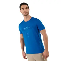 TOTTO - Camiseta para Hombre Atena Azul