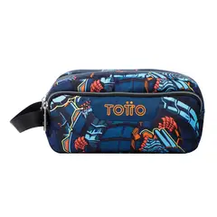 TOTTO - Cartuchera Multiuso Agapec Azul