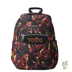 TOTTO - Morral Juvenil Porta PC 14" Acuarela Gris