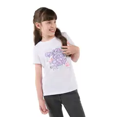 TOTTO - Camiseta para Niña Salak 1 Blanca