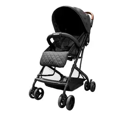 BAOBAO - Coche para Bebe Compacto Smart Automatico Black