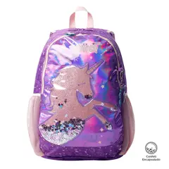 TOTTO - Morral para Niña Unispace Grande Morado