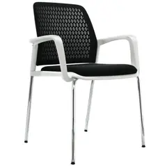 MUEBLESYA - Silla De Oficina Interlocutora El Calvario Cromada