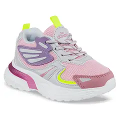 LOS GOMOSOS - Tenis Urbanos Nupis Rosa-Gris para Niña