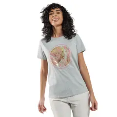 TOTTO - Camiseta para Mujer Thinky Gris