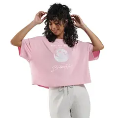 TOTTO - Camiseta para Mujer Leonora Rosada