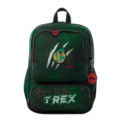 TOTTO - Morral para Niño Rex Dino Mediano Verde