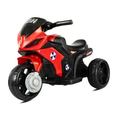 PRINSEL - Moto Electrica Recargable niños niñas Paris Rojo 6V